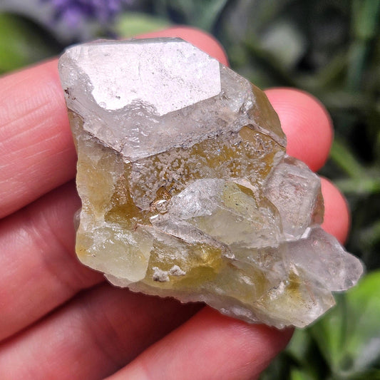 Datolite Crystal with Rainbow Inclusions 29.45g