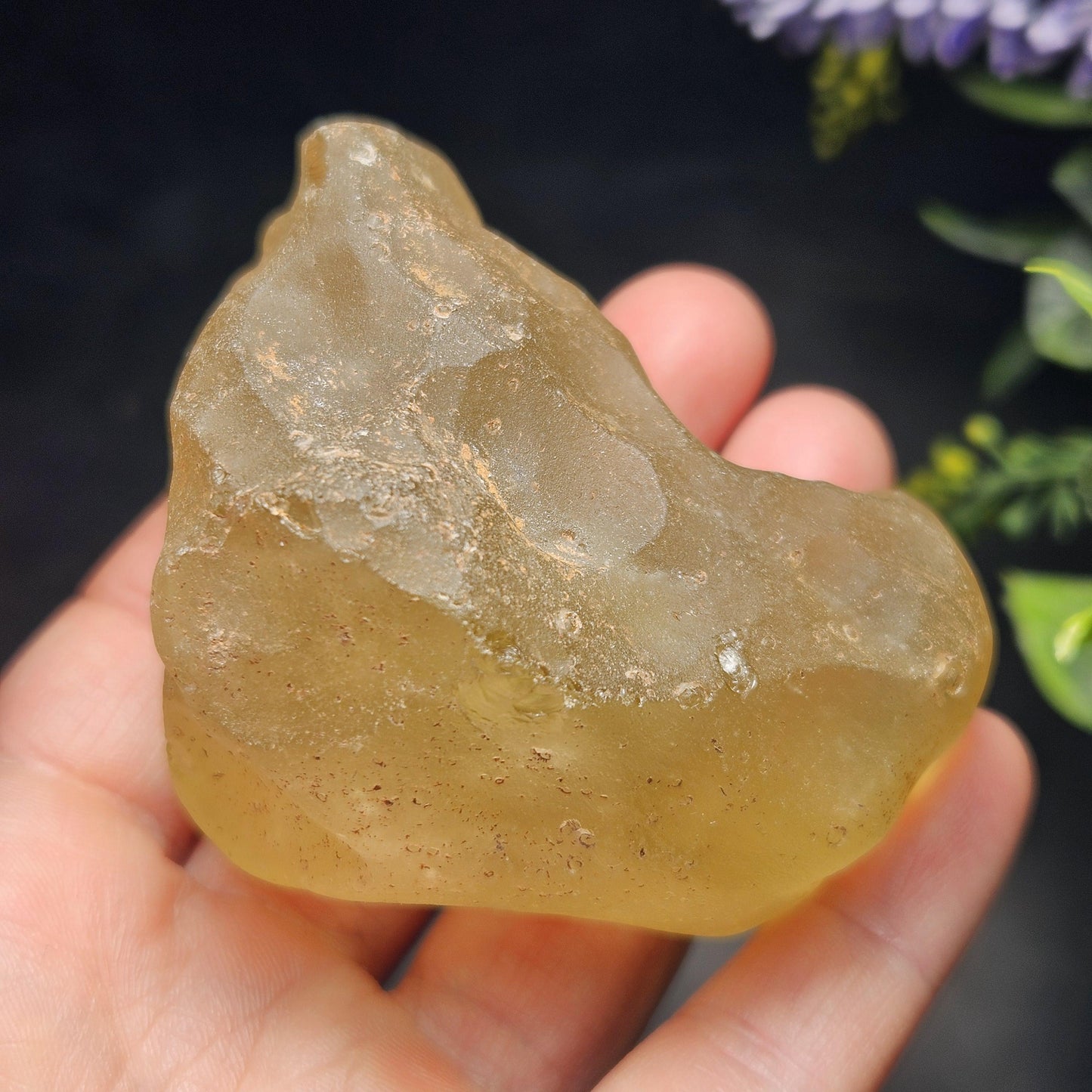 HUGE Libyan Desert Glass Specimen 147.33g