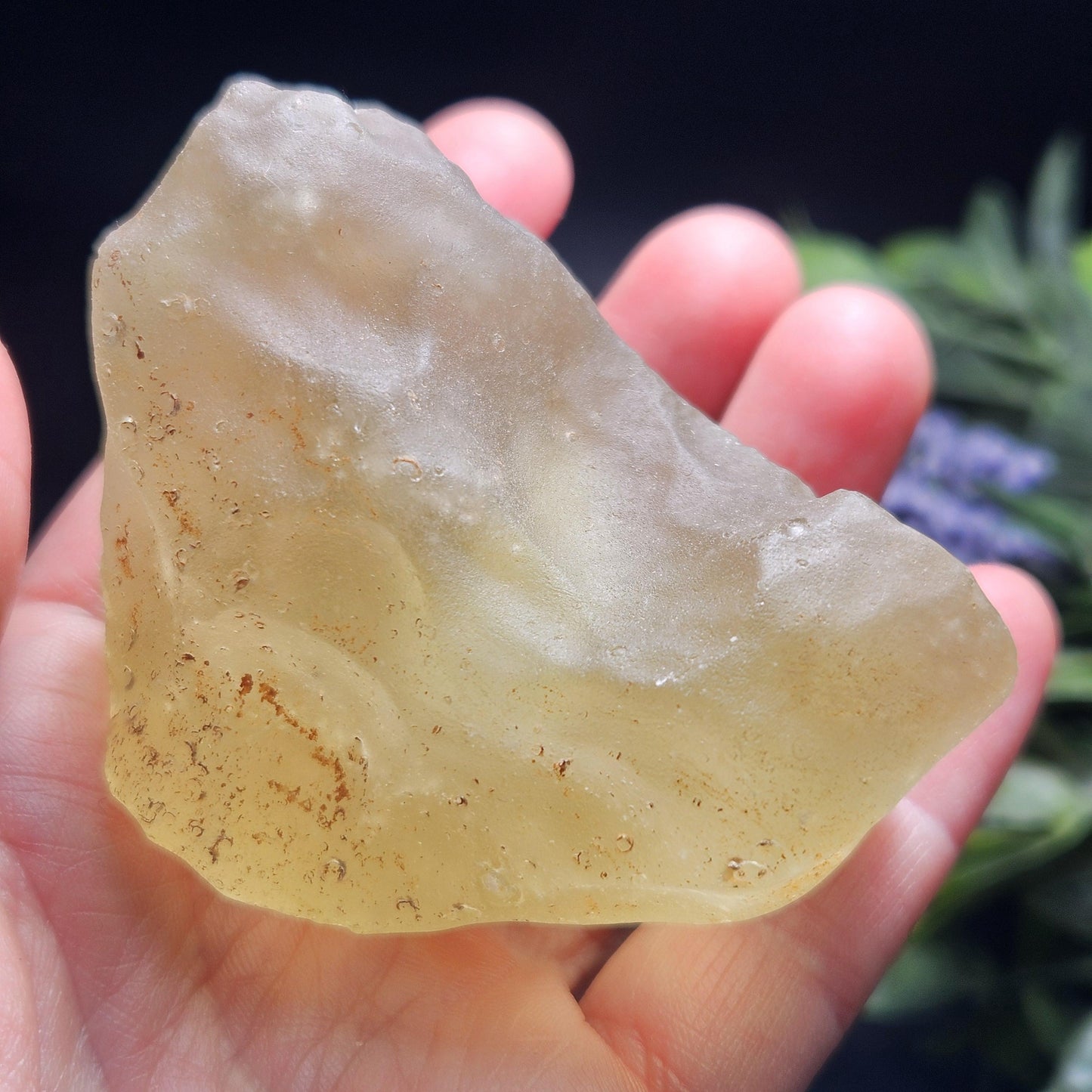 HUGE Libyan Desert Glass Specimen 147.33g