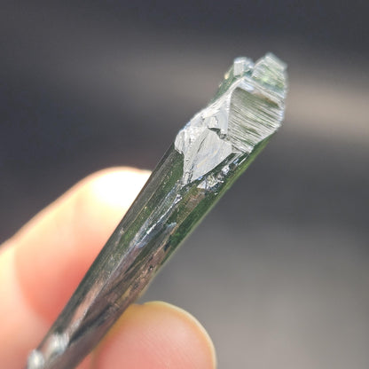 AAA Vivianite Crystal Specimen 8.94g, Terminated Vivianite Crystal, Raw Blue