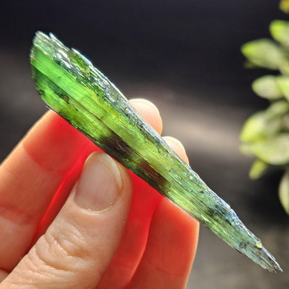 AAA Vivianite Crystal Specimen 8.94g, Terminated Vivianite Crystal, Raw Blue