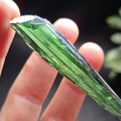 AAA Vivianite Crystal Specimen 8.94g, Terminated Vivianite Crystal, Raw Blue