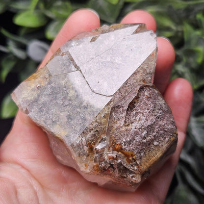 Garden Quartz Crystal 186g, Brazilian Lodolite Specimen