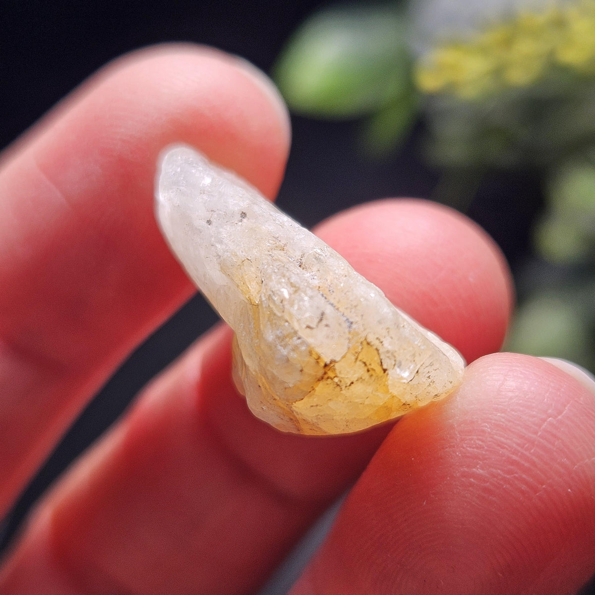 Gold Phenacite Crystal Specimen from Nigeria 4.17g