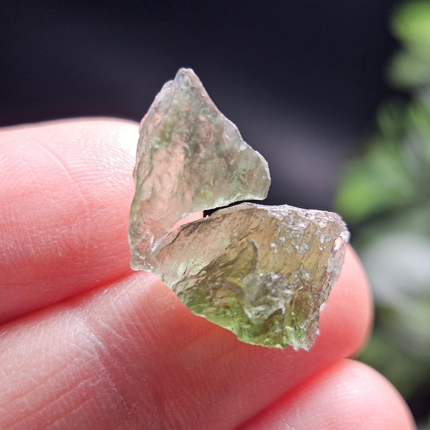 Angel Chime Moldavite Specimen 1.31g