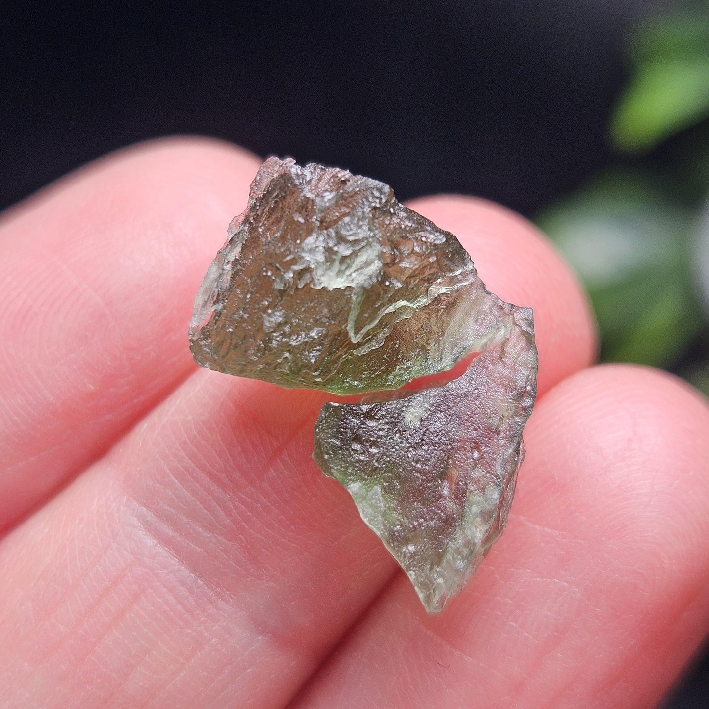 Angel Chime Moldavite Specimen 1.31g