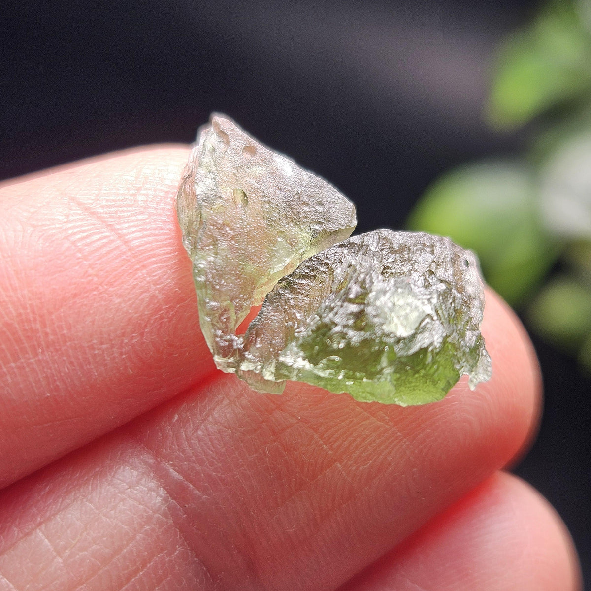Angel Chime Moldavite Specimen 1.31g