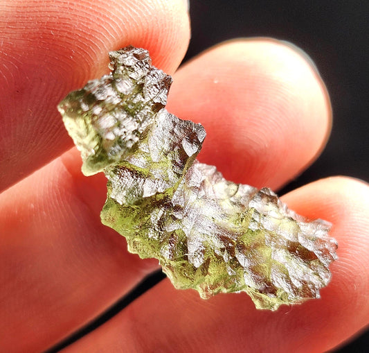 Besednice "Hedgehog" Moldavite 1.86g