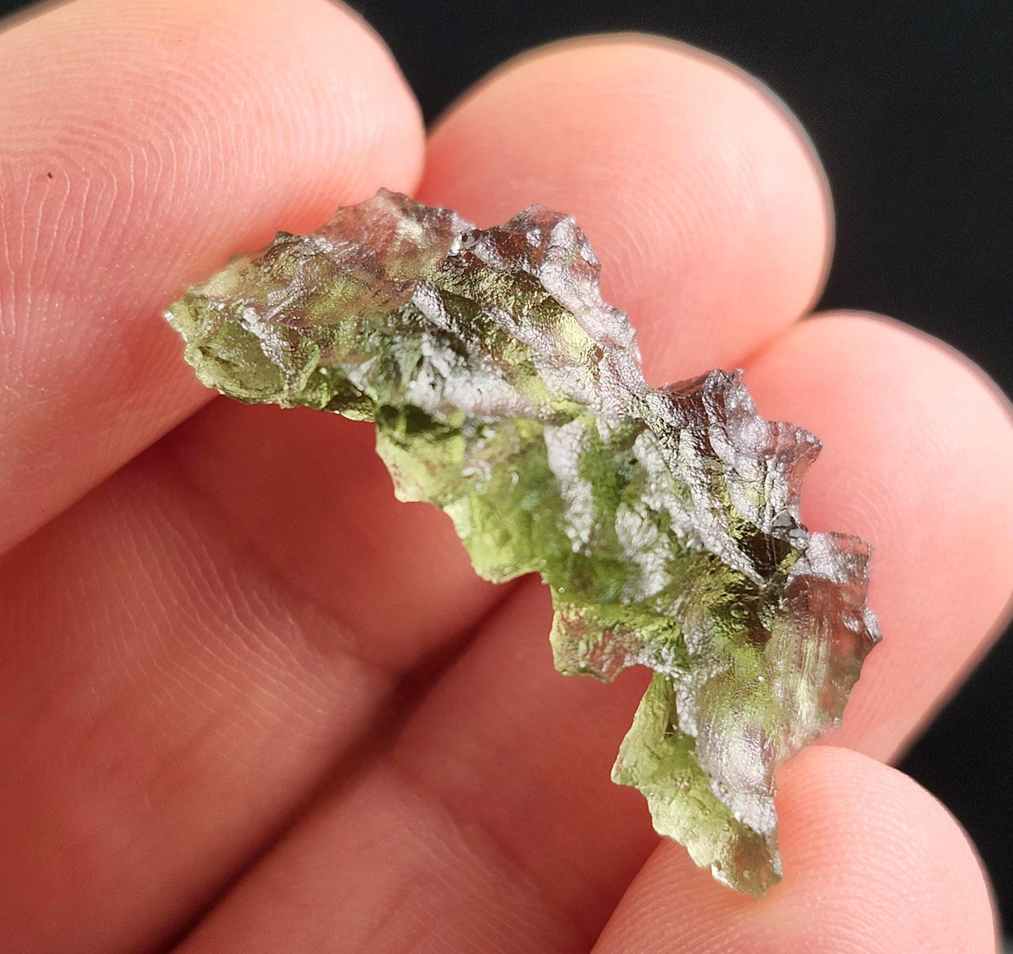 Besednice "Hedgehog" Moldavite 1.86g