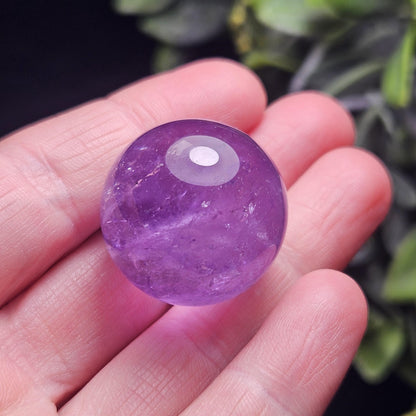 Amethyst Crystal Sphere