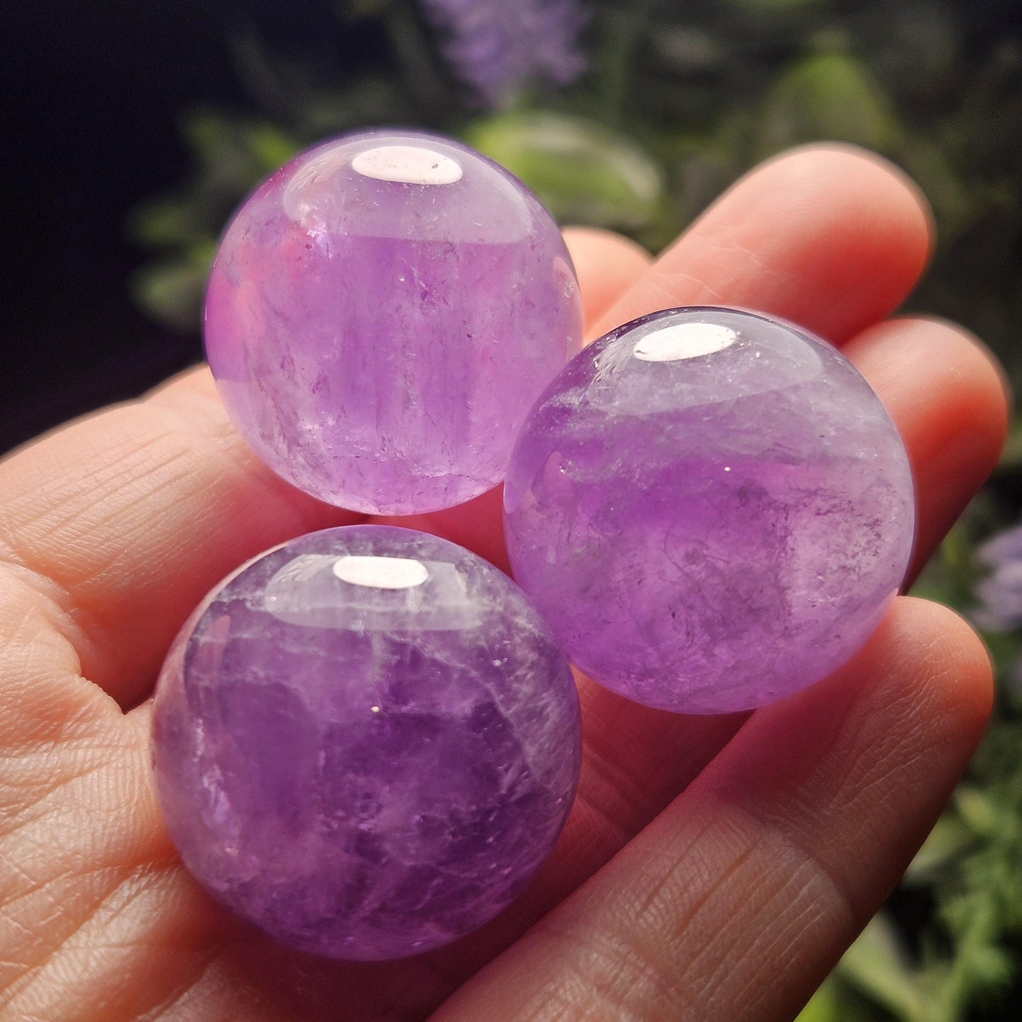 Amethyst Crystal Sphere