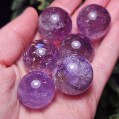 Amethyst Crystal Sphere