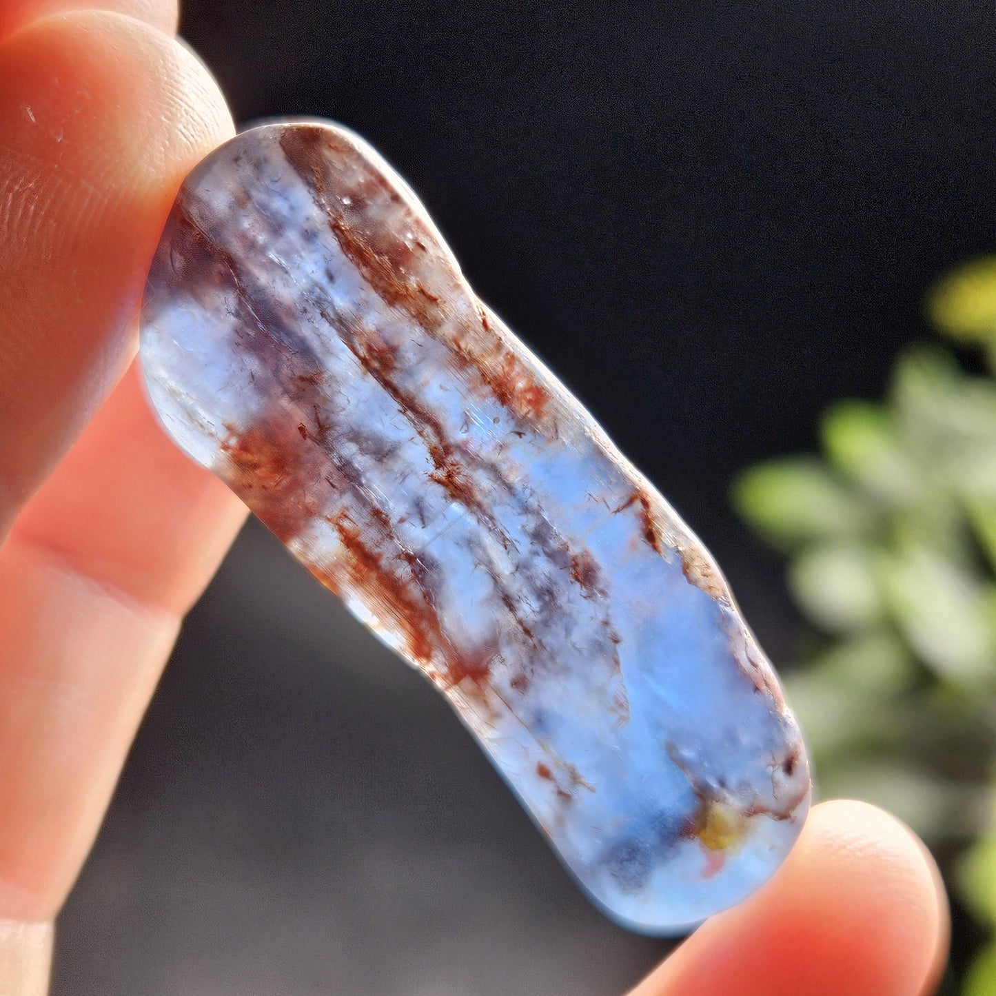 Tanzanian Blue Kyanite Polished Crystal