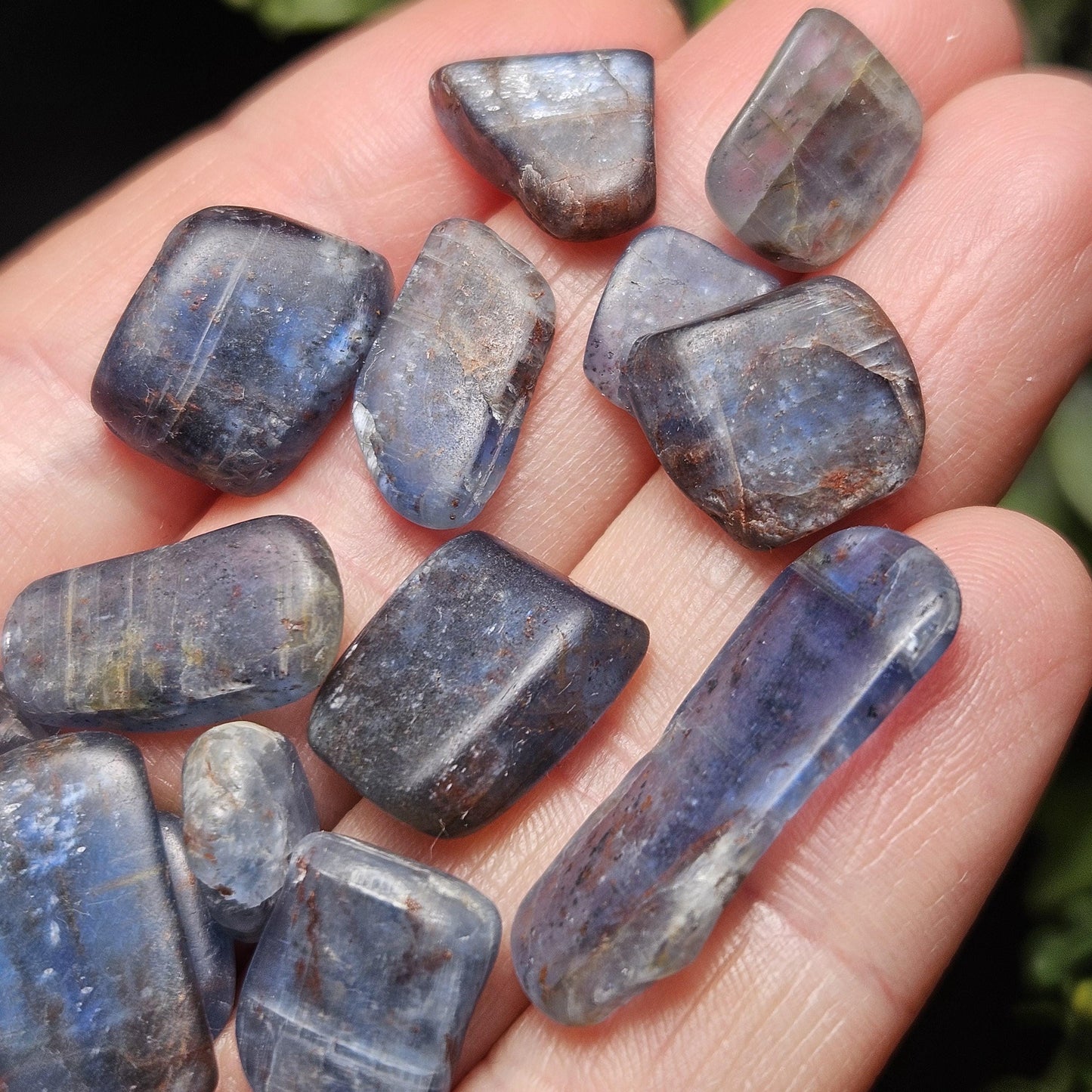 Tanzanian Blue Kyanite Polished Crystal