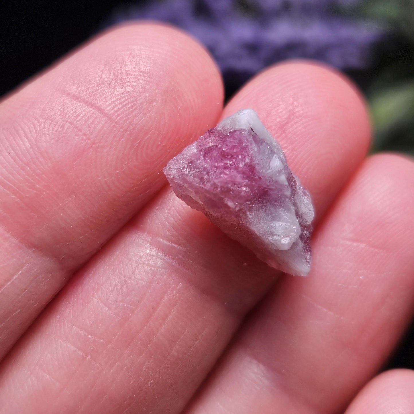 Pink Tourmaline Crystal, Raw Crystal from Brazil