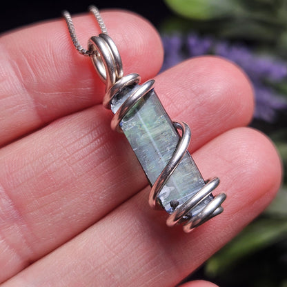 Vivianite Crystal Pendant, High Quality Terminated Specimen