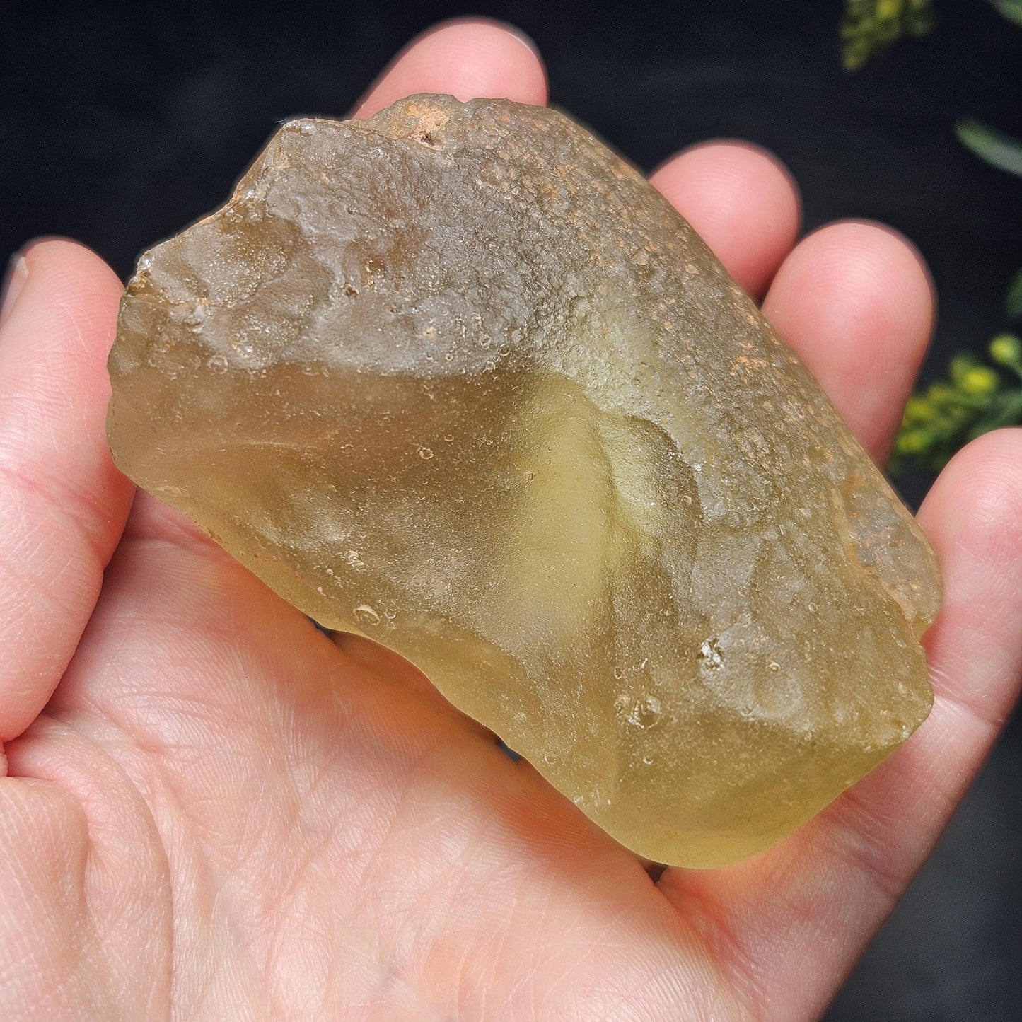 HUGE Libyan Desert Glass Specimen 147.33g