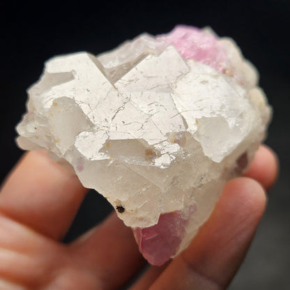 Bubblegum Pink Tourmaline in Quartz from Brazil 160.30g
