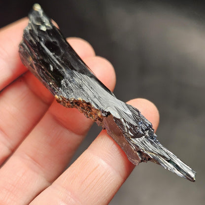 AAA Vivianite Crystal Specimen 12.43g, Terminated Vivianite Crystal, Raw Blue