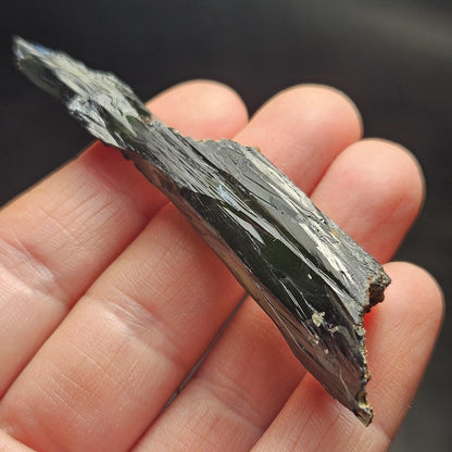 AAA Vivianite Crystal Specimen 12.43g, Terminated Vivianite Crystal, Raw Blue