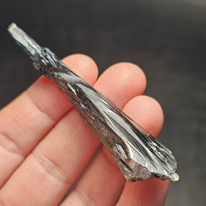 AAA Vivianite Crystal Specimen 12.43g, Terminated Vivianite Crystal, Raw Blue