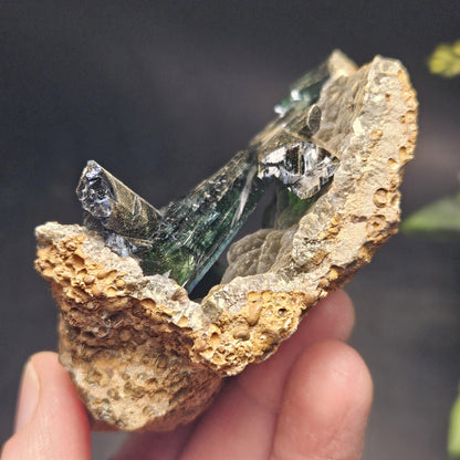 Vivianite Crystal Cluster Specimen 122g