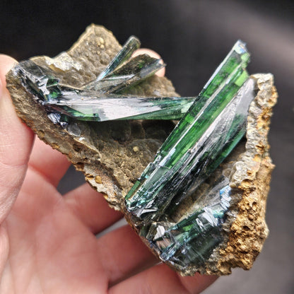 Vivianite Crystal Cluster Specimen 122g
