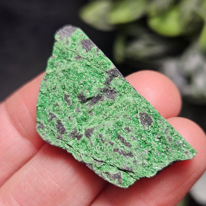 Uvarovite Green Garnet Specimen (1