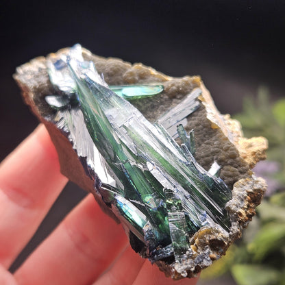 Vivianite Crystal Cluster Specimen 104.04g