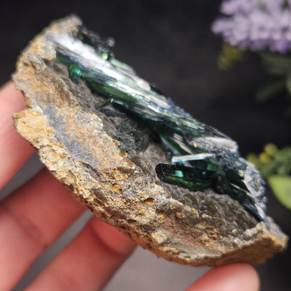 Vivianite Crystal Cluster Specimen 104.04g