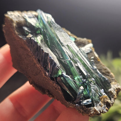 Vivianite Crystal Cluster Specimen 104.04g