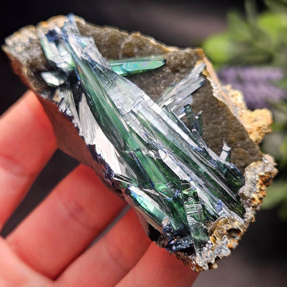 Vivianite Crystal Cluster Specimen 104.04g