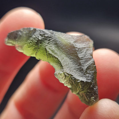 Moldavite Raw Specimen 3.98g