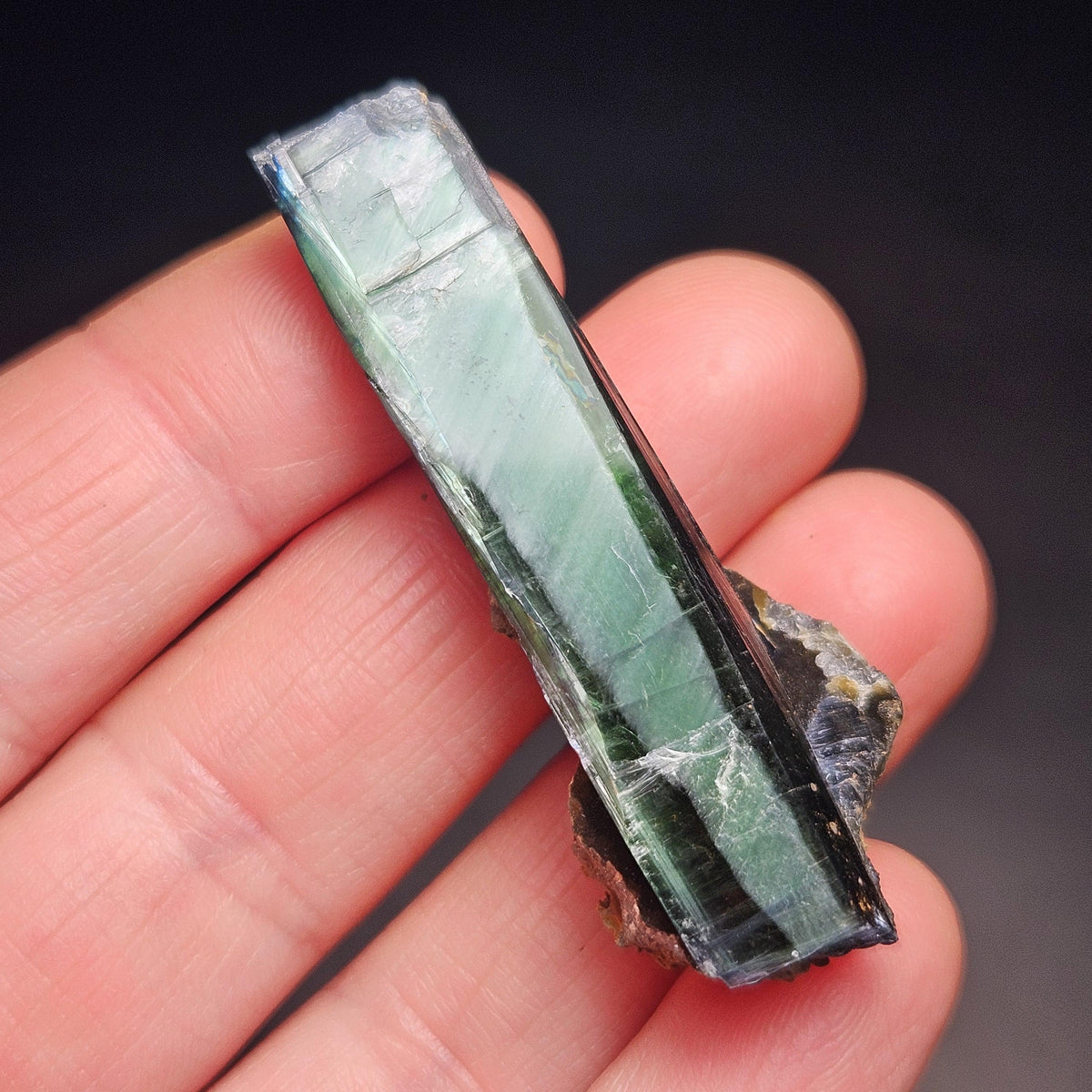 AAA Vivianite Crystal Specimen, Raw Blue