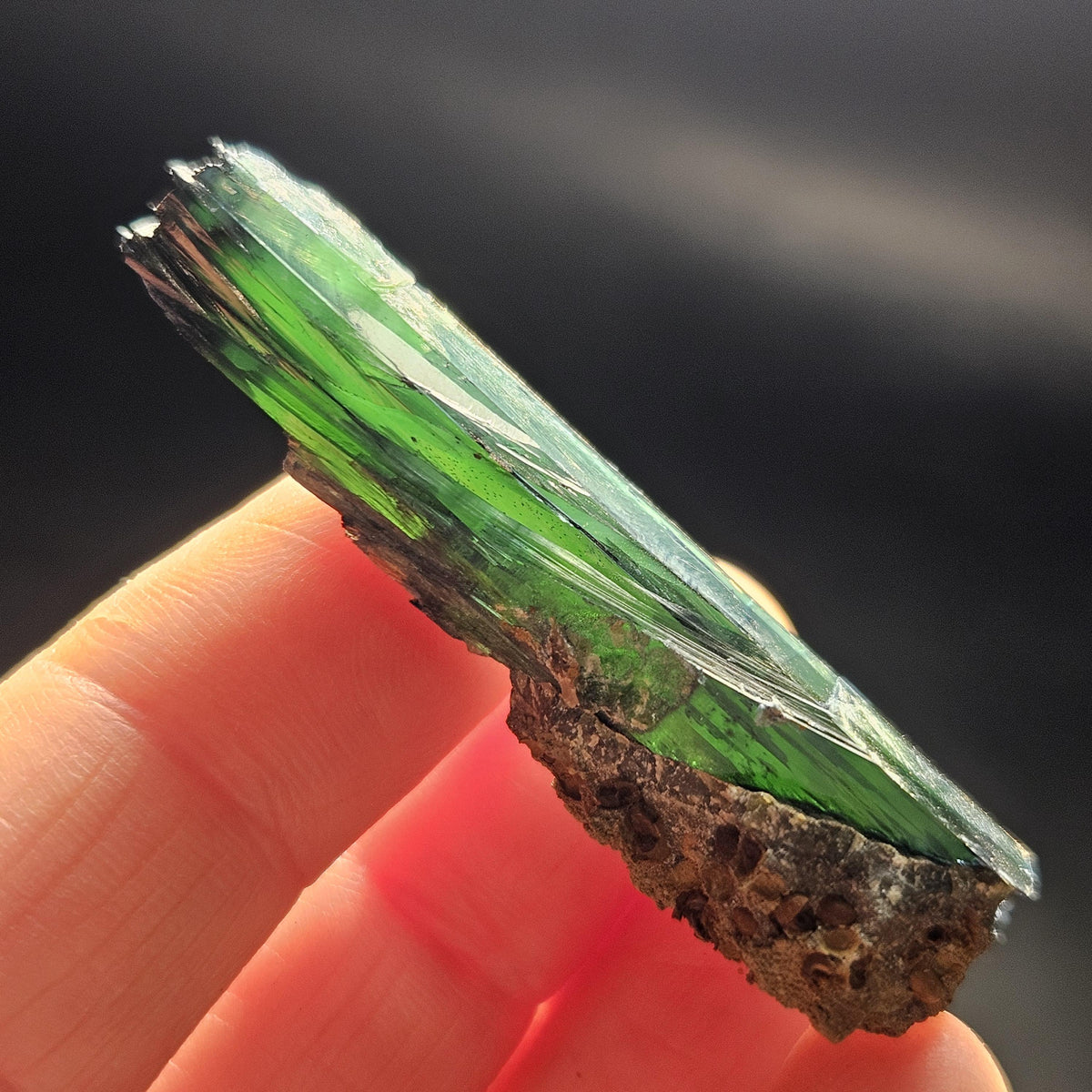 AAA Vivianite Crystal Specimen, Raw Blue