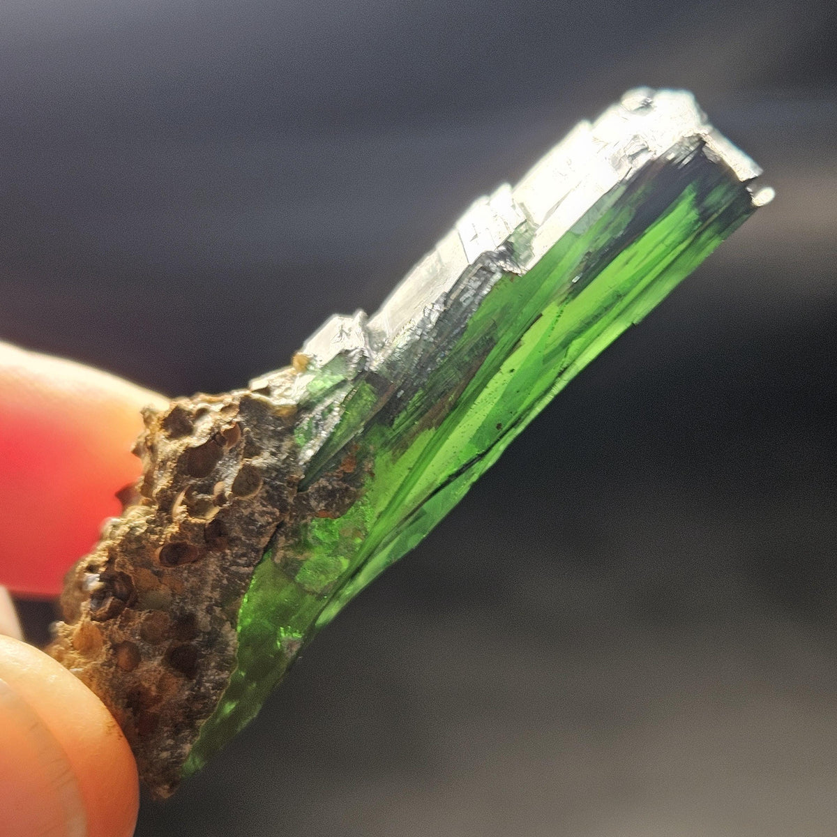 AAA Vivianite Crystal Specimen, Raw Blue