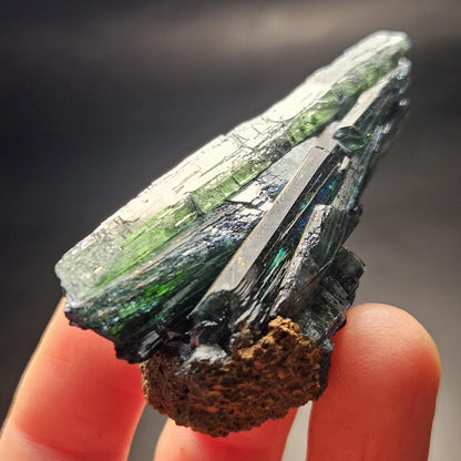 Vivianite Dragon Scale Crystal Specimen 29.30g