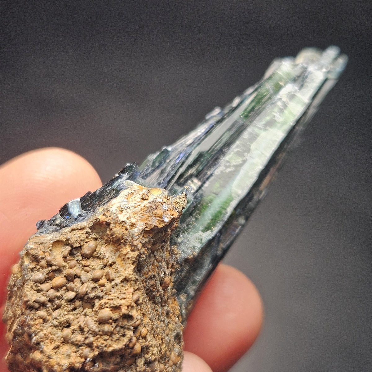 Vivianite Dragon Scale Crystal Specimen 29.30g