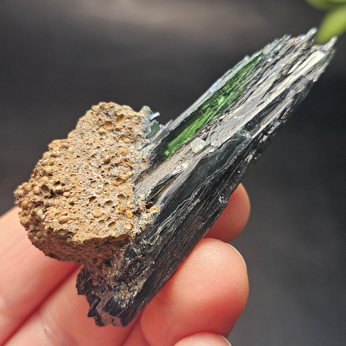 Vivianite Dragon Scale Crystal Specimen 29.30g