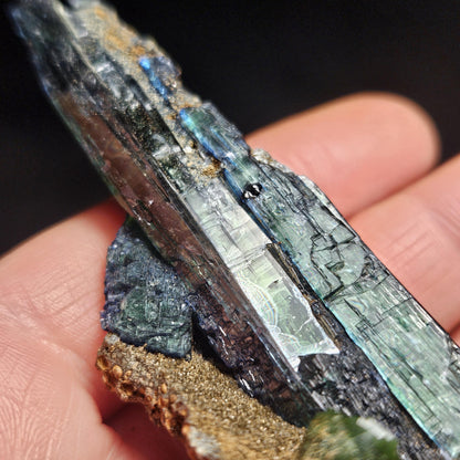 Vivianite Dragon Scale Crystal Specimen 49.40g