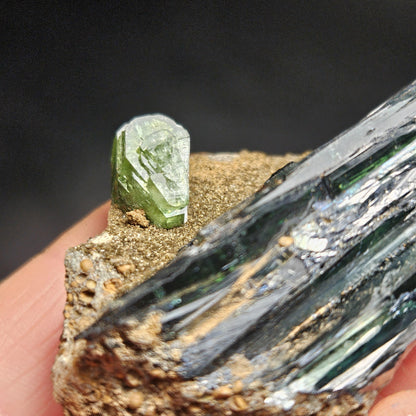 Vivianite Dragon Scale Crystal Specimen 49.40g