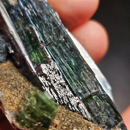 Vivianite Dragon Scale Crystal Specimen 49.40g