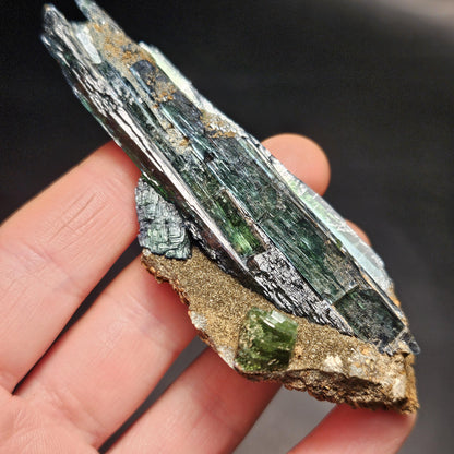 Vivianite Dragon Scale Crystal Specimen 49.40g