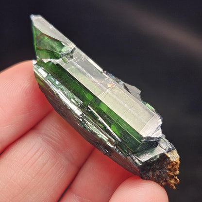 AAA Vivianite Crystal Specimen 10.41g, Terminated Vivianite Crystal, Raw Blue