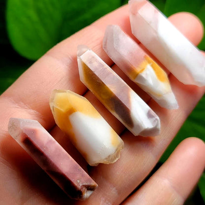 Angel Phantom Quartz, Raw Brazilian Amphibole Crystal Point, Choose Your Size