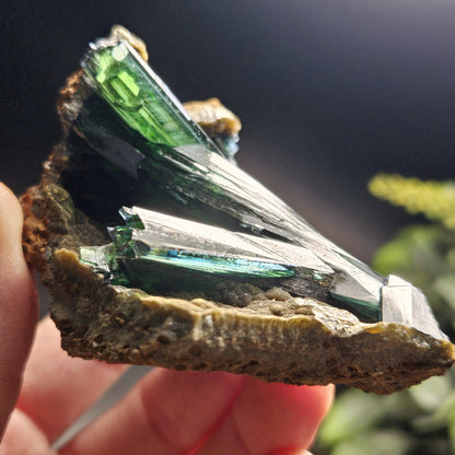 Vivianite Crystal Cluster Specimen 122g