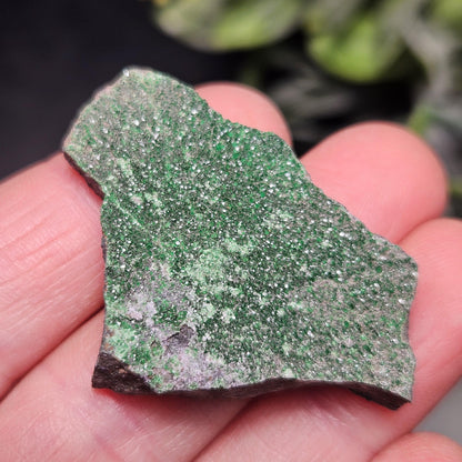 Uvarovite Green Garnet Specimen (1
