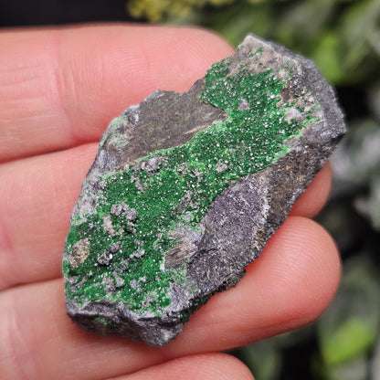 Uvarovite Green Garnet Specimen (1