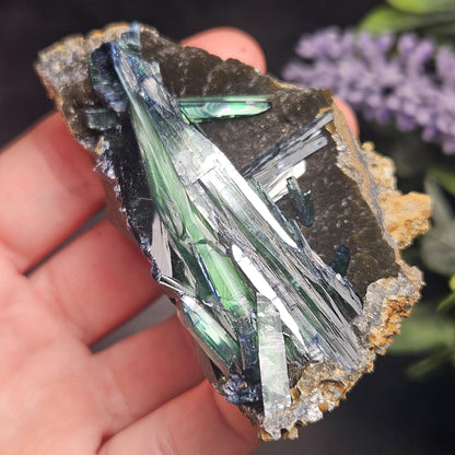 Vivianite Crystal Cluster Specimen 104.04g