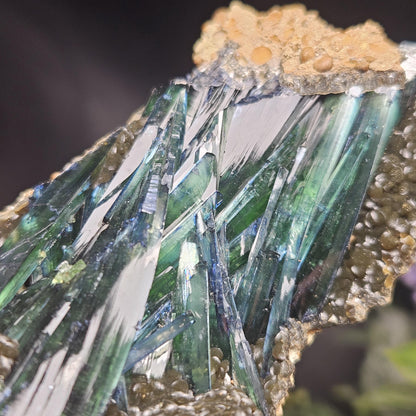 Vivianite Crystal Cluster Specimen 100.67g